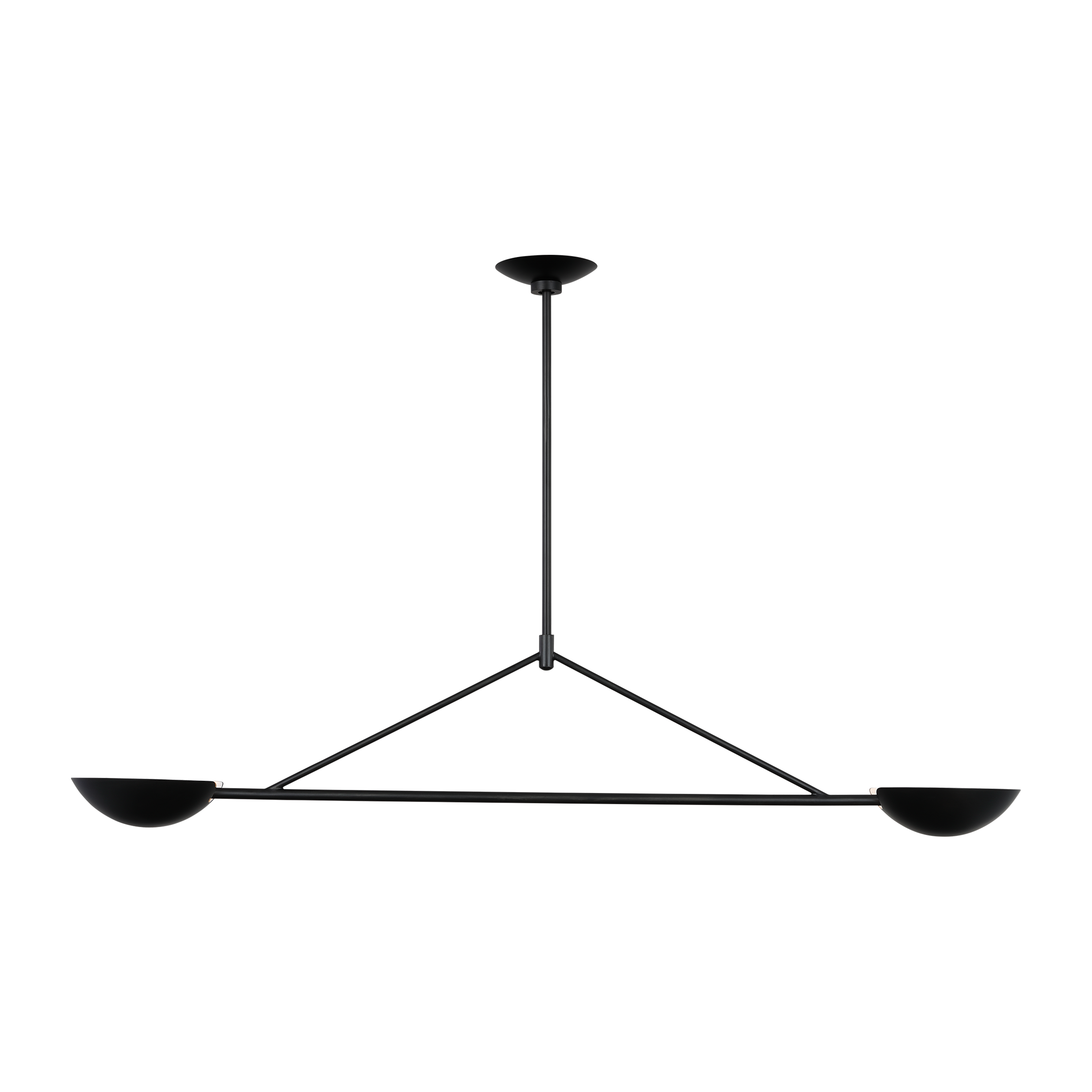 Chandeliers with Adjustable Arms for Directional LightingNevel Medium Linear Chandelier