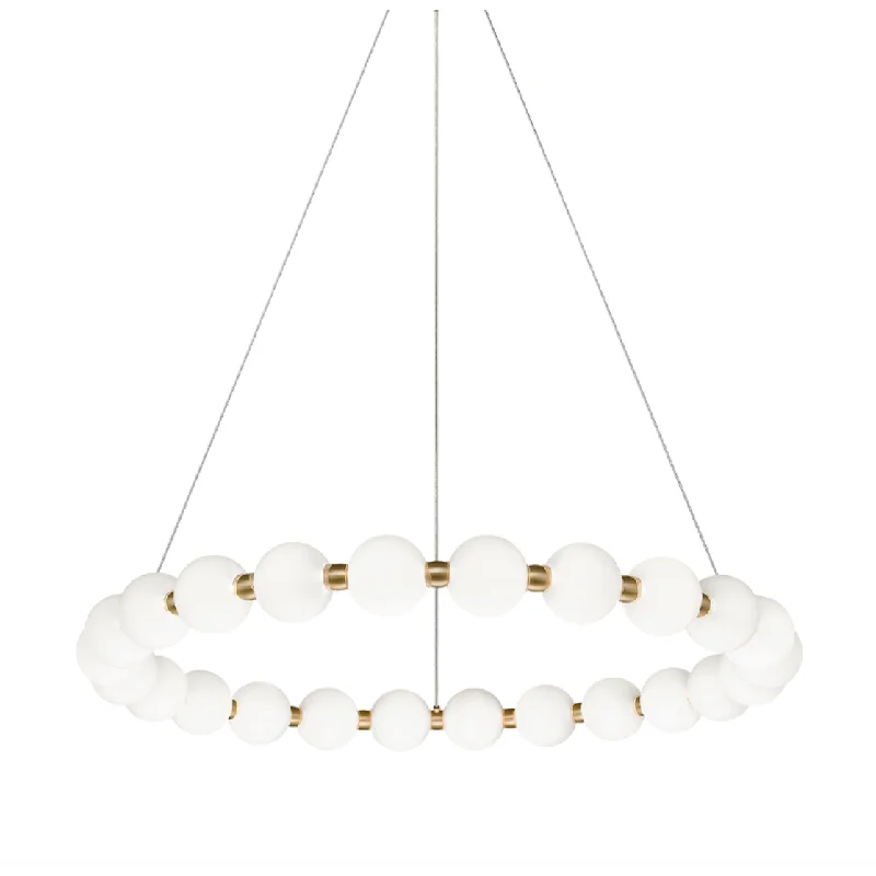 LED Chandeliers for Energy - Efficient LightingOni 31" Circular LED Pendant