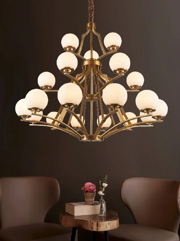 Mini Chandeliers for Adding Charm to Small SpacesOrville 3+6+12-Lamp Chandelier