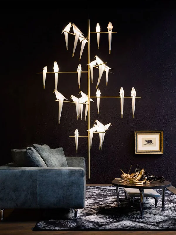 Large Chandeliers for Grand Halls and FoyersPerch 20-Lamp Chandelier