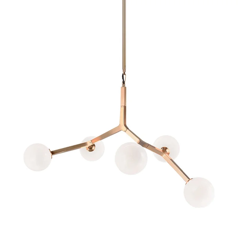 Chandeliers with Murano Glass for a High - End Artistic TouchRami 5 Light Chandelier