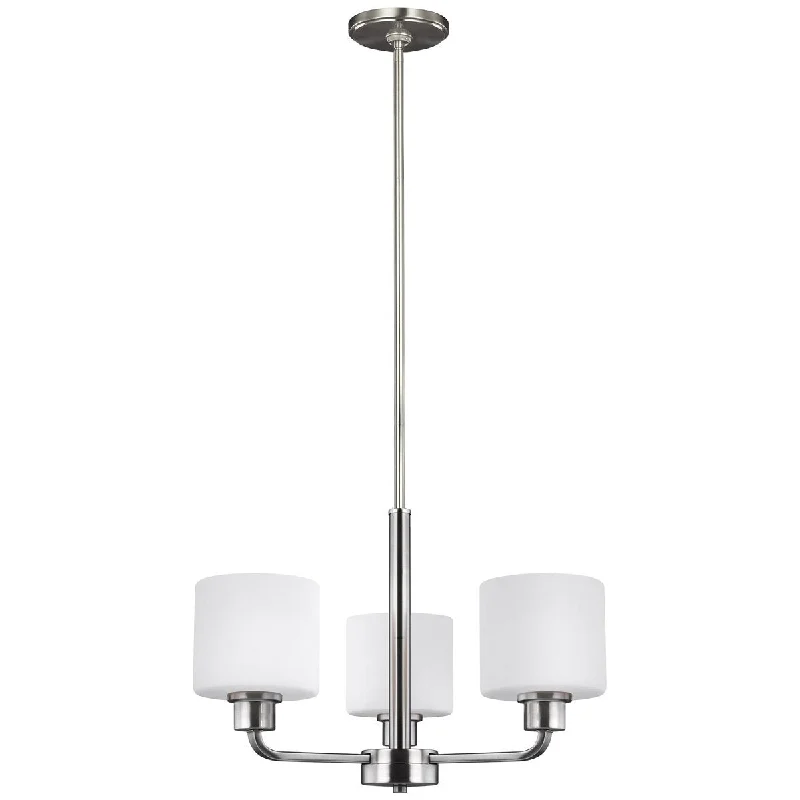 Chandeliers for Living Rooms to Create a Focal PointSea Gull Lighting Canfield 3-Light Chandelier - 9.5W Chandeliers for Living Rooms to Create a Focal PointSea Gull Lighting Canfield 3-Light Chandelier - 9.5W