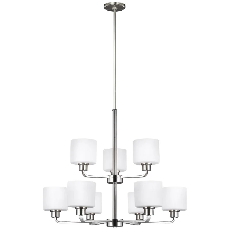 Chandeliers with Dimmable Lights for Ambiance ControlSea Gull Lighting Canfield 9-Light Chandelier Chandeliers with Dimmable Lights for Ambiance ControlSea Gull Lighting Canfield 9-Light Chandelier