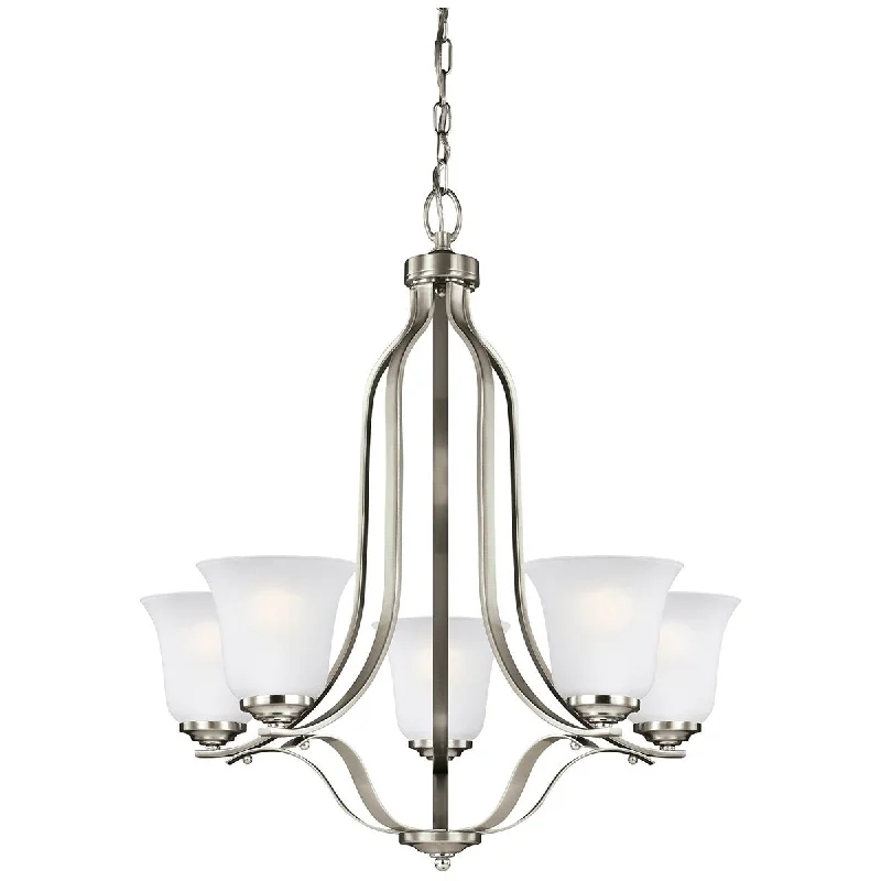 Chandeliers with Metal Frames in Copper FinishSea Gull Lighting Emmons 5-Light Chandelier Chandeliers with Metal Frames in Copper FinishSea Gull Lighting Emmons 5-Light Chandelier