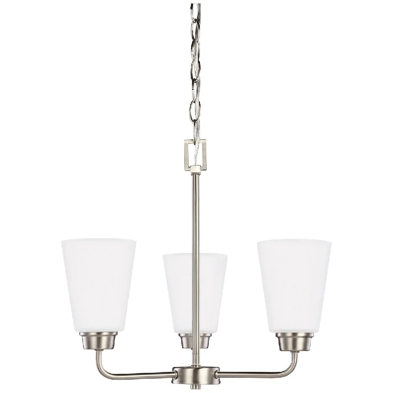 Chandeliers with Candle - Style Bulbs for a Classic AestheticSea Gull Lighting Kerrville 3-Light Chandelier Chandeliers with Candle - Style Bulbs for a Classic AestheticSea Gull Lighting Kerrville 3-Light Chandelier