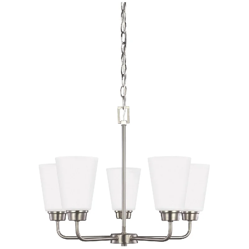 Modern Crystal Chandeliers for Contemporary HomesSea Gull Lighting Kerrville 5-Light Chandelier Modern Crystal Chandeliers for Contemporary HomesSea Gull Lighting Kerrville 5-Light Chandelier