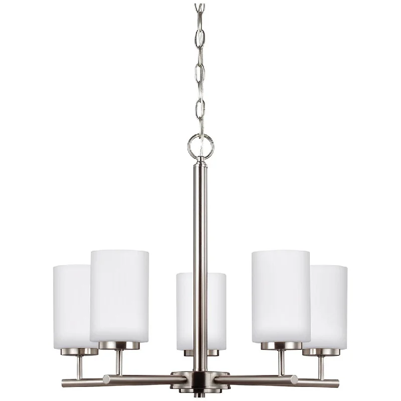 Chandeliers with Murano Glass for a High - End Artistic TouchSea Gull Lighting Oslo Contemporary Five Lights Chandelier Chandeliers with Murano Glass for a High - End Artistic TouchSea Gull Lighting Oslo Contemporary Five Lights Chandelier