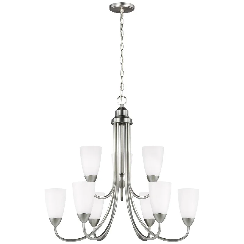 Chandeliers for Living Rooms to Create a Focal PointSea Gull Lighting Seville 9-Light Chandelier