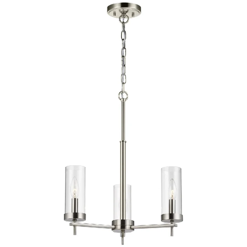 Chandeliers with Pendant Lights for a Stylish LookSea Gull Lighting Zire 3-Light Chandelier - 3.5W