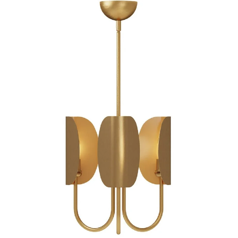 Chandeliers with Adjustable Height for Custom InstallationSeno 3 Light Pendant