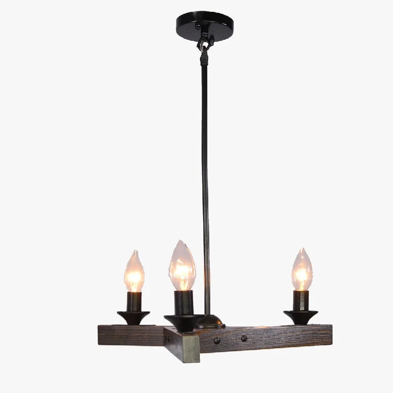 Large Chandeliers for Grand Halls and FoyersWooden Chandelier - ARM-03