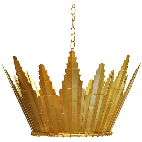 Large Chandeliers for Grand Halls and FoyersWorlds Away Sunburst Chandelier