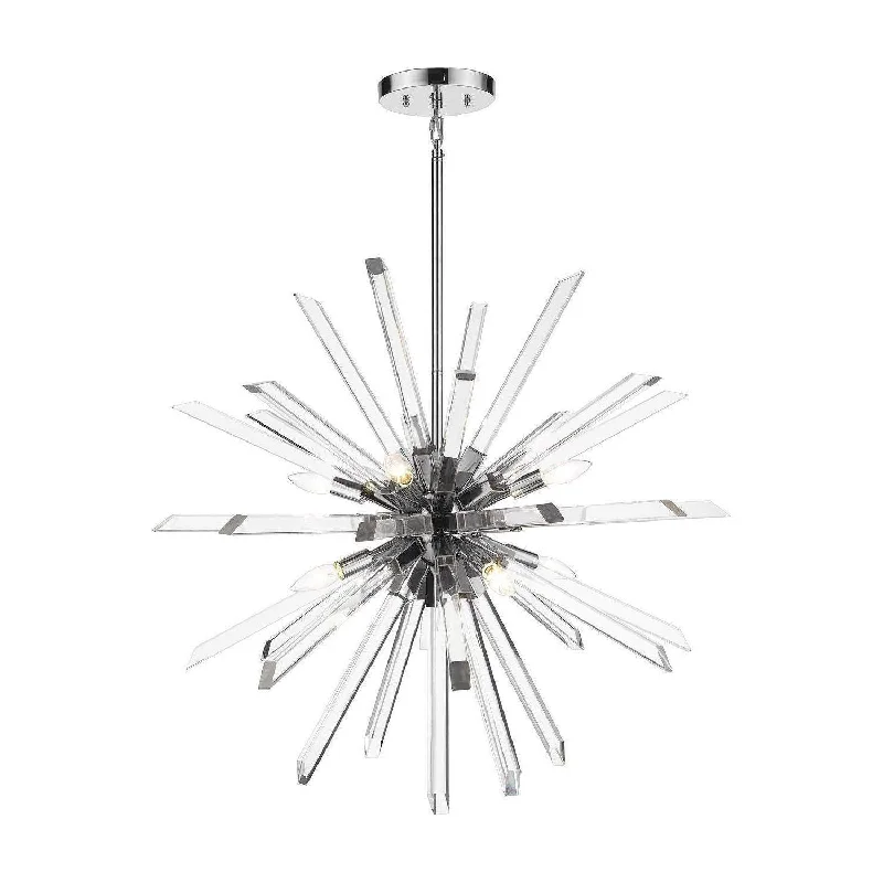Chandeliers with Sputnik - Style Design for a Futuristic VibeBurst Chandelier