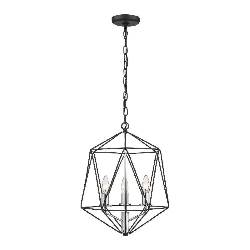Industrial Iron Chandeliers for Loft - Inspired SpacesGeo Chandelier