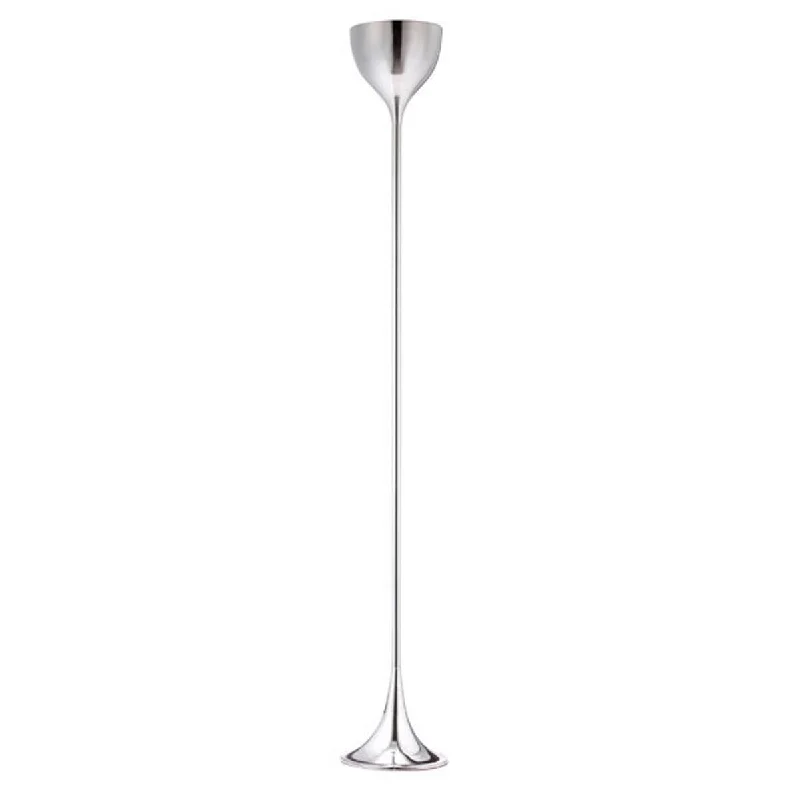 Victorian Style Floor Lamp for Traditional and Elegant Interiors11" X 11" X 65.4" Frosted Glass Floor Lamp - Chrome Victorian Style Floor Lamp for Traditional and Elegant Interiors11" X 11" X 65.4" Frosted Glass Floor Lamp - Chrome