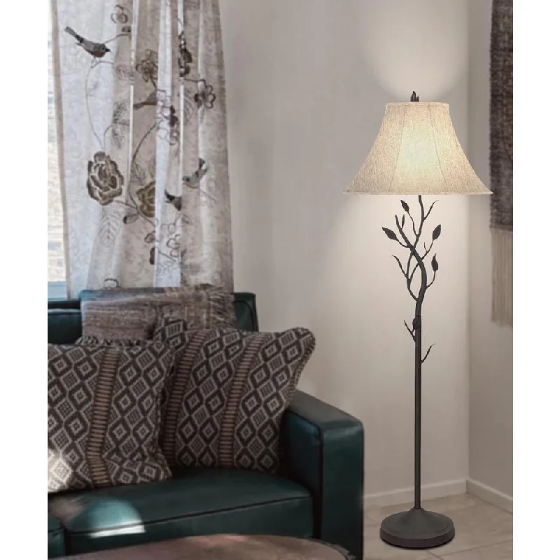 Smart Floor Lamp with Voice Control and Bluetooth Connectivity150W 3Way Hand Forged Iron Floor Lp By Cal Lighting Smart Floor Lamp with Voice Control and Bluetooth Connectivity150W 3Way Hand Forged Iron Floor Lp By Cal Lighting