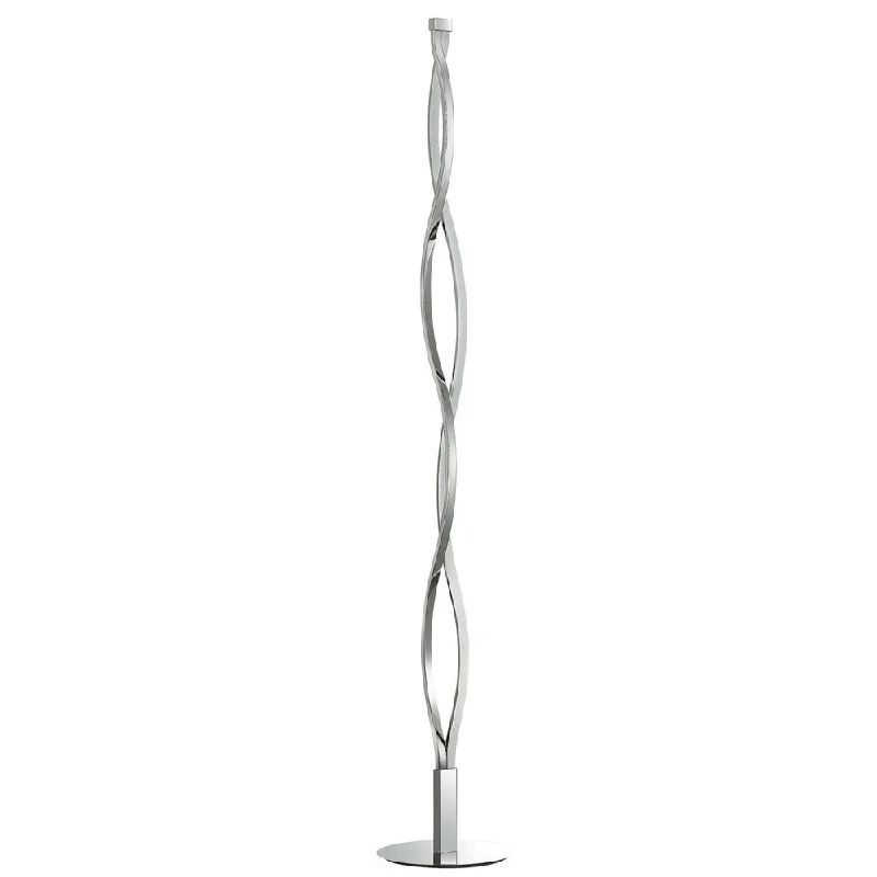 USB Charging Port Floor Lamp for Convenient Device Charging21W Wave LED Floor Lamp, PC Finish USB Charging Port Floor Lamp for Convenient Device Charging21W Wave LED Floor Lamp, PC Finish