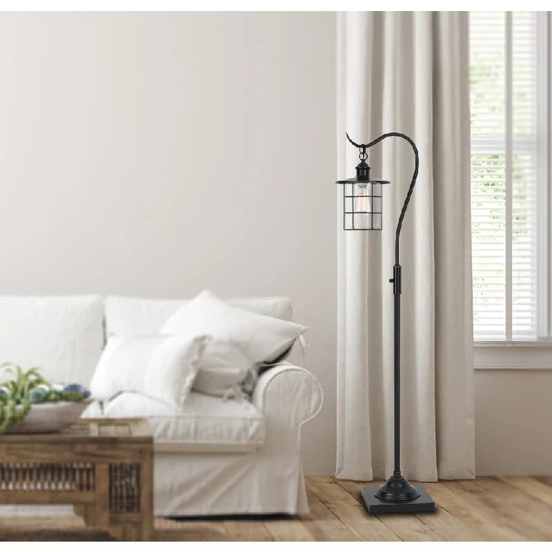 USB Charging Port Floor Lamp for Convenient Device Charging60W Silverton Floor Lamp (Edison Bulb Included) By Cal Lighting USB Charging Port Floor Lamp for Convenient Device Charging60W Silverton Floor Lamp (Edison Bulb Included) By Cal Lighting