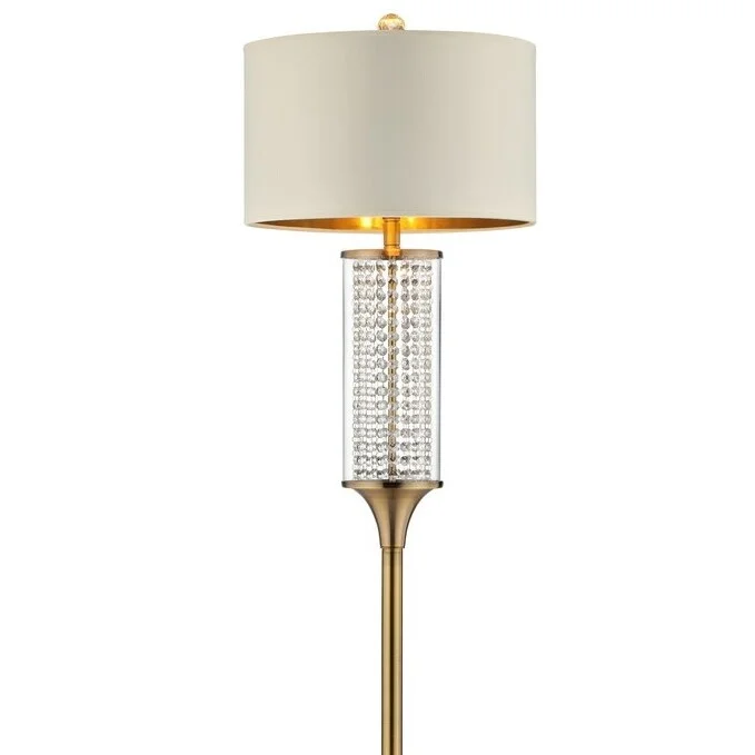 Rustic Farmhouse Style Floor Lamp for Cozy Bedrooms62.25-Inch Pluviam Crystal Floor Lamp - Multicolor Rustic Farmhouse Style Floor Lamp for Cozy Bedrooms62.25-Inch Pluviam Crystal Floor Lamp - Multicolor