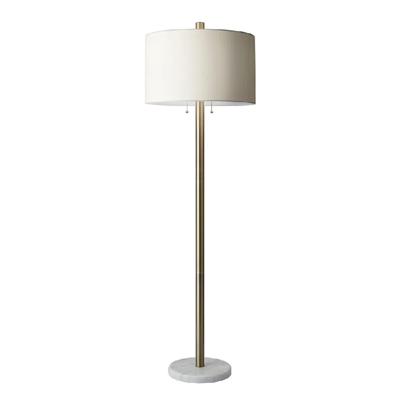 Victorian Style Floor Lamp for Traditional and Elegant InteriorsAdesso Avenue Antique Brass Double Socket Floor Lamp - Antique Brass Victorian Style Floor Lamp for Traditional and Elegant InteriorsAdesso Avenue Antique Brass Double Socket Floor Lamp - Antique Brass