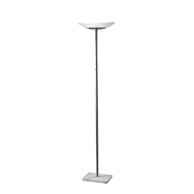 Dimmable Floor Lamp for Adjustable Lighting AmbianceAdesso Celeste LED Torchiere