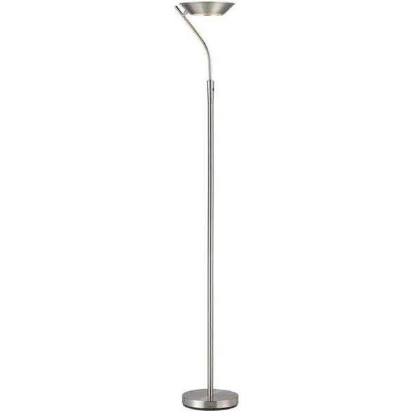 Rustic Farmhouse Style Floor Lamp for Cozy BedroomsAdesso Saturn LED Torchiere