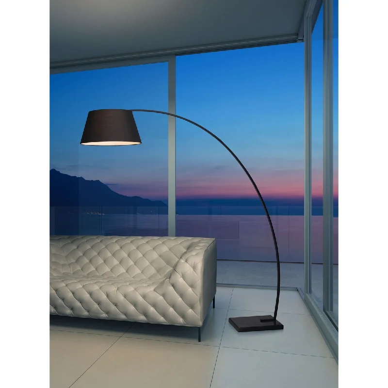 Rustic Farmhouse Style Floor Lamp for Cozy BedroomsAlabama Floor Lamp Black