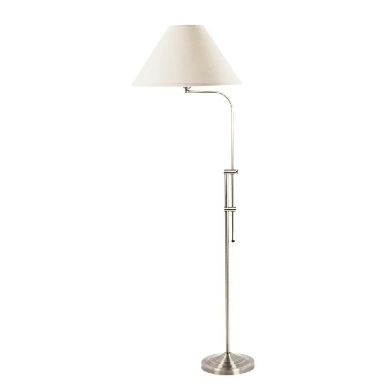 Bohemian Inspired Floor Lamp for Eclectic Home DecorCal Lighting BO-216-BS 150W 3 Way Floor Lamp With Adjustable Pole Bohemian Inspired Floor Lamp for Eclectic Home DecorCal Lighting BO-216-BS 150W 3 Way Floor Lamp With Adjustable Pole