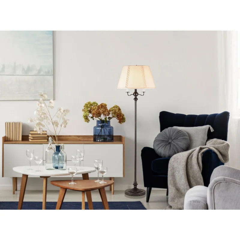 Industrial Style Floor Lamp with Exposed Bulbs for Loft ApartmentsCal Lighting BO-315-DB 6 Way Metal Floor Lamp Industrial Style Floor Lamp with Exposed Bulbs for Loft ApartmentsCal Lighting BO-315-DB 6 Way Metal Floor Lamp