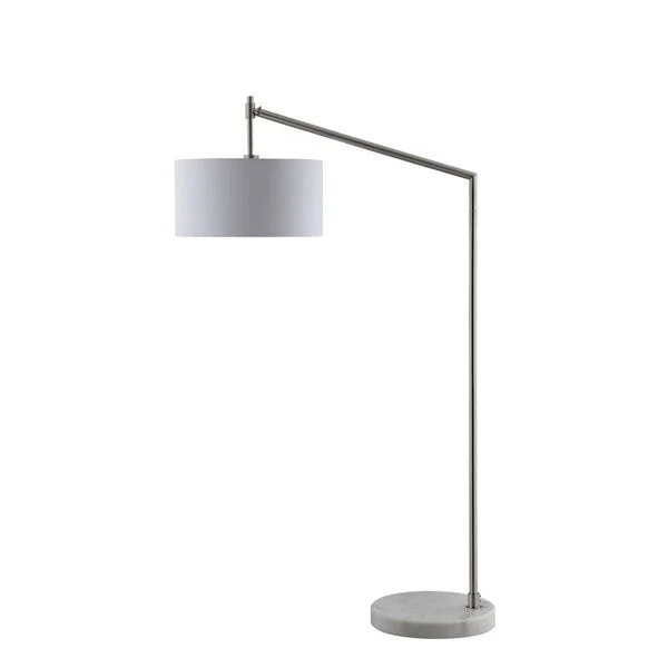 Metal Floor Lamp with a Matte Black Finish for a Sleek LookCatalina Lighting 20601-001 Brent Floor Lamp