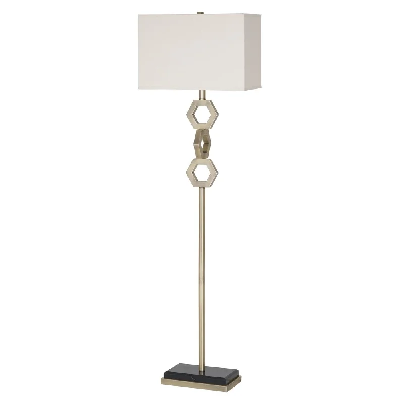 Modern Minimalist Floor Lamp for Contemporary Living RoomsCatalina Lighting Callie Brass Metal Hexagon Floor Lamp Modern Minimalist Floor Lamp for Contemporary Living RoomsCatalina Lighting Callie Brass Metal Hexagon Floor Lamp