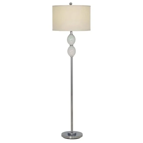 Smart Floor Lamp with Voice Control and Bluetooth ConnectivityCatalina Lighting Enzo Opaque Glass and Metal Floor Lamp Smart Floor Lamp with Voice Control and Bluetooth ConnectivityCatalina Lighting Enzo Opaque Glass and Metal Floor Lamp