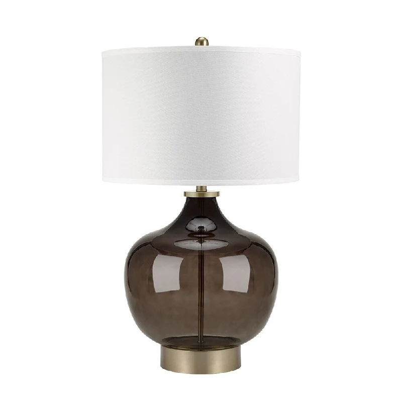 Rustic Farmhouse Style Floor Lamp for Cozy BedroomsCatalina Lighting Jackie 30" Transitional Smoke Gray Luster Glass & Metal Table Lamp w/ Shade & Bulb Included, 20909-001 Rustic Farmhouse Style Floor Lamp for Cozy BedroomsCatalina Lighting Jackie 30" Transitional Smoke Gray Luster Glass & Metal Table Lamp w/ Shade & Bulb Included, 20909-001
