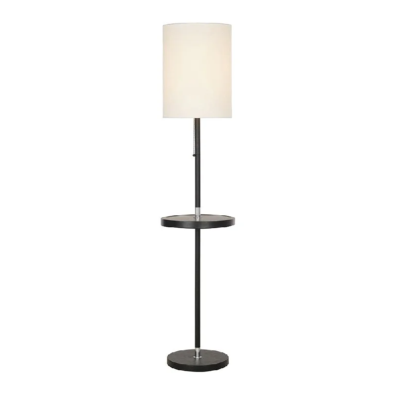 Marble Base Floor Lamp for a Touch of LuxuryCatalina Lighting Transitional Floor Lamp w/Tray Table, 60" Black with Plated Chrome Metal Accents 21287-001 Marble Base Floor Lamp for a Touch of LuxuryCatalina Lighting Transitional Floor Lamp w/Tray Table, 60" Black with Plated Chrome Metal Accents 21287-001