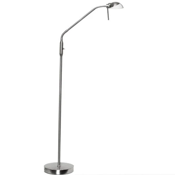 USB Charging Port Floor Lamp for Convenient Device ChargingDainolite Halogen Floor Lamp in Satin Chrome Finish USB Charging Port Floor Lamp for Convenient Device ChargingDainolite Halogen Floor Lamp in Satin Chrome Finish