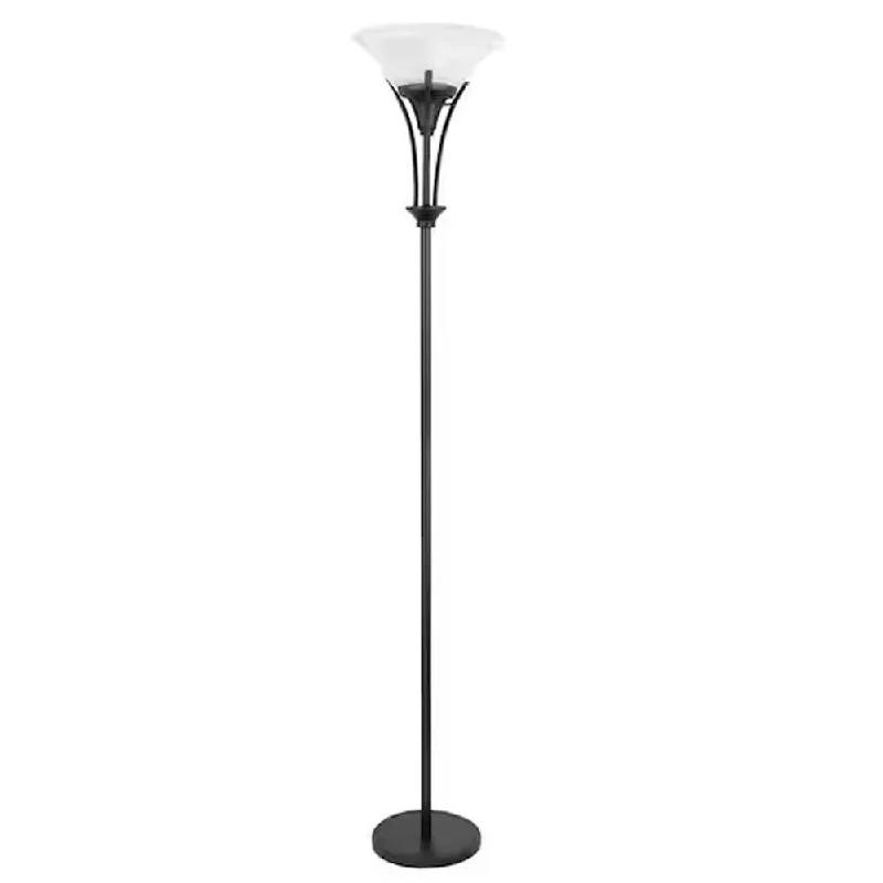 Adjustable Height Floor Lamp for Versatile Lighting NeedsDark Bronze Floor with Alabaster Glass Shade - 13" x 70" Adjustable Height Floor Lamp for Versatile Lighting NeedsDark Bronze Floor with Alabaster Glass Shade - 13" x 70"
