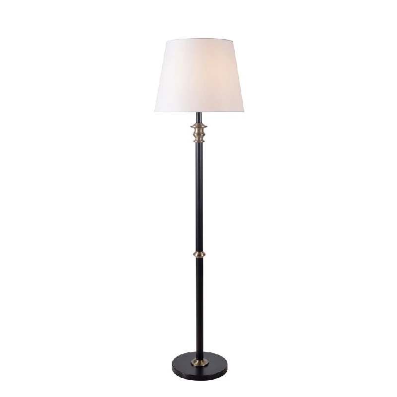 USB Charging Port Floor Lamp for Convenient Device ChargingDesign Craft Gabriel 58" Floor Lamp - Oil Rubbed Bronze and Antique Brass USB Charging Port Floor Lamp for Convenient Device ChargingDesign Craft Gabriel 58" Floor Lamp - Oil Rubbed Bronze and Antique Brass