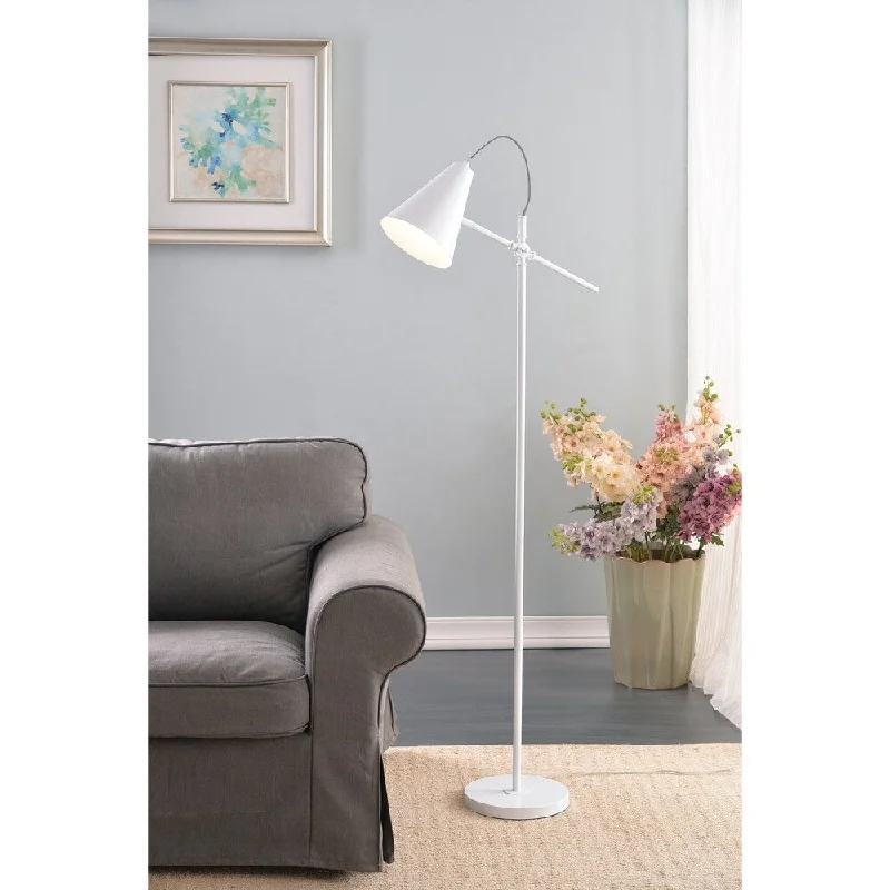 USB Charging Port Floor Lamp for Convenient Device ChargingDon 59-inch White Floor Lamp USB Charging Port Floor Lamp for Convenient Device ChargingDon 59-inch White Floor Lamp