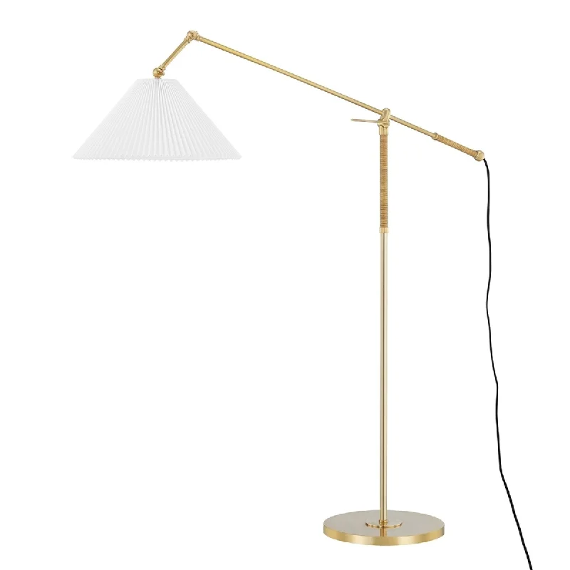 Bohemian Inspired Floor Lamp for Eclectic Home DecorDorset 1-Light Floor Lamp by Mark D. Sikes