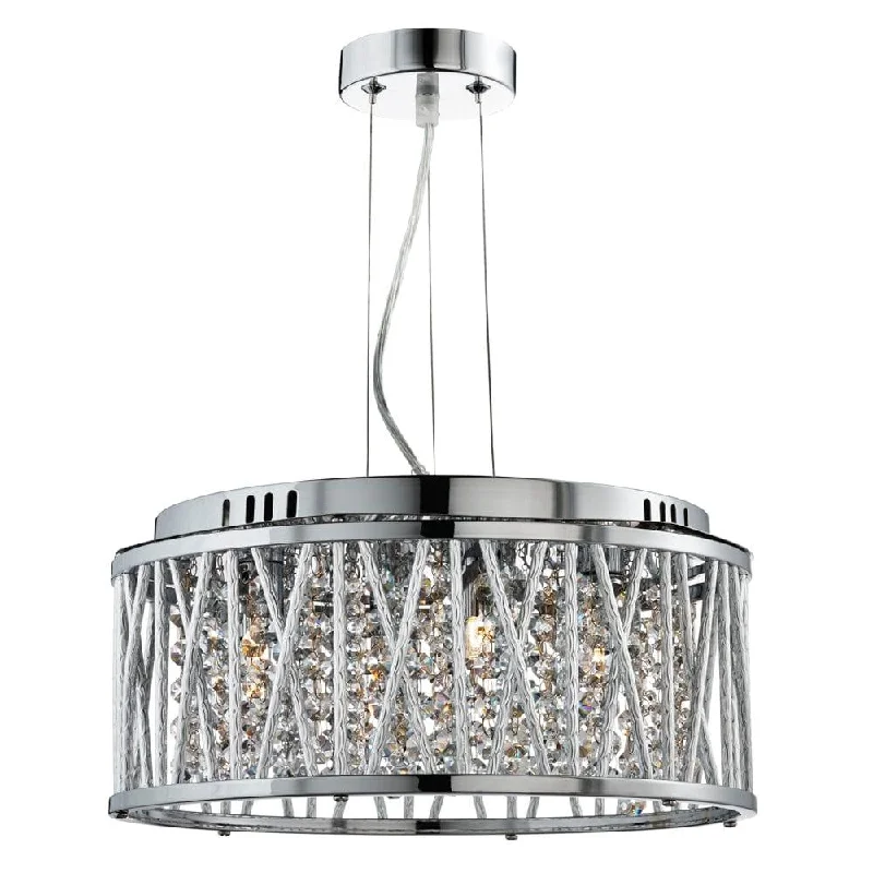 Adjustable Height Floor Lamp for Versatile Lighting NeedsElise 4 Light Chrome & Crystal Ceiling Flush/Pendant