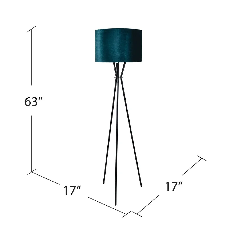 Teal, Glod & Black
