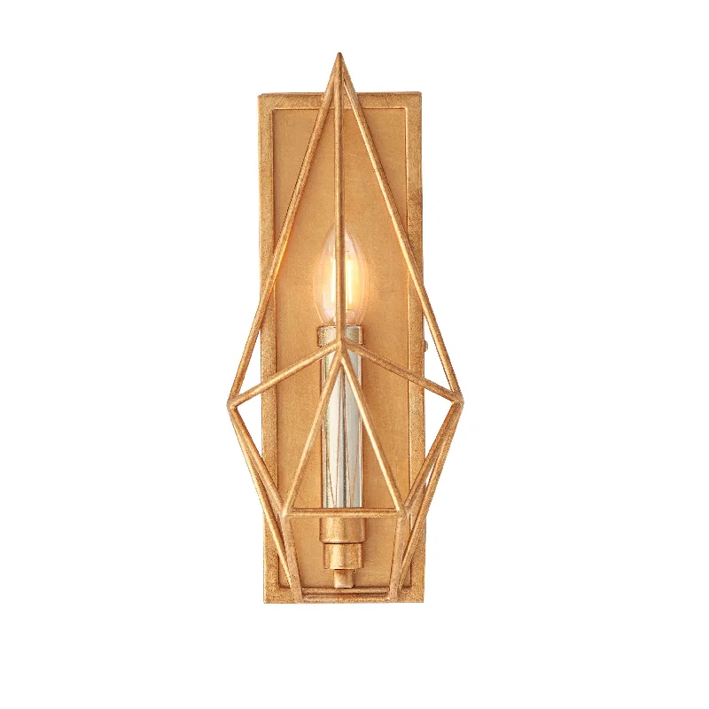 Metal Floor Lamp with a Matte Black Finish for a Sleek LookGeometric Gold Leaf Angular Wall Light Metal Floor Lamp with a Matte Black Finish for a Sleek LookGeometric Gold Leaf Angular Wall Light