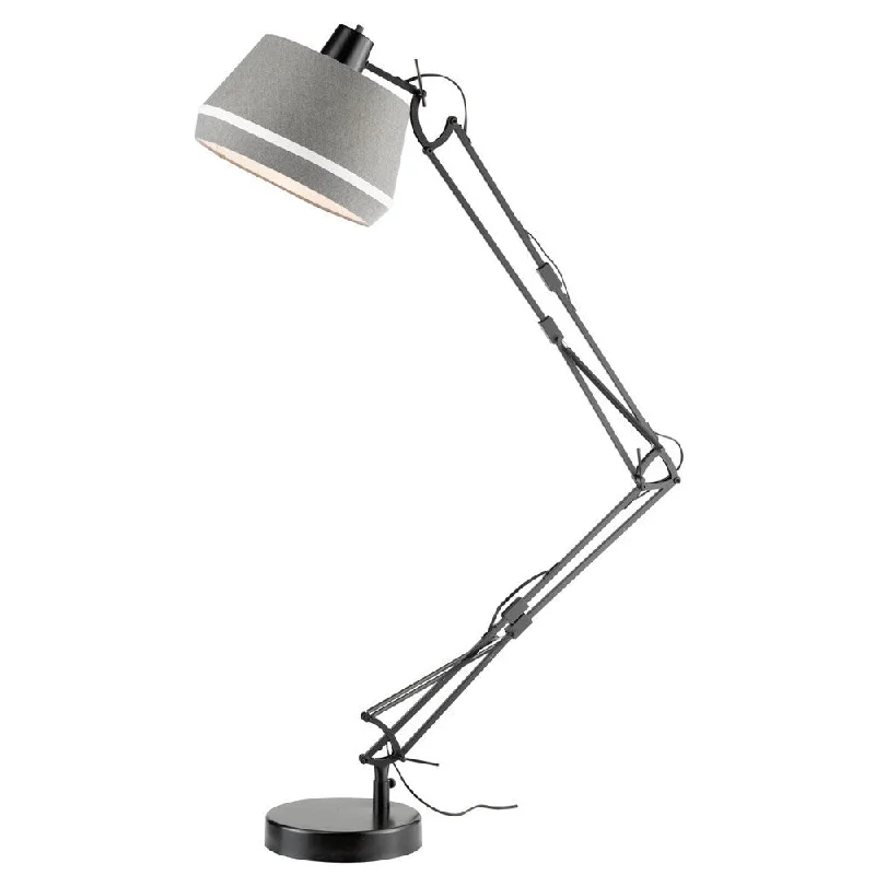 Adjustable Height Floor Lamp for Versatile Lighting NeedsGrant Black/ Linen Shade 1-light Floor Lamp Adjustable Height Floor Lamp for Versatile Lighting NeedsGrant Black/ Linen Shade 1-light Floor Lamp