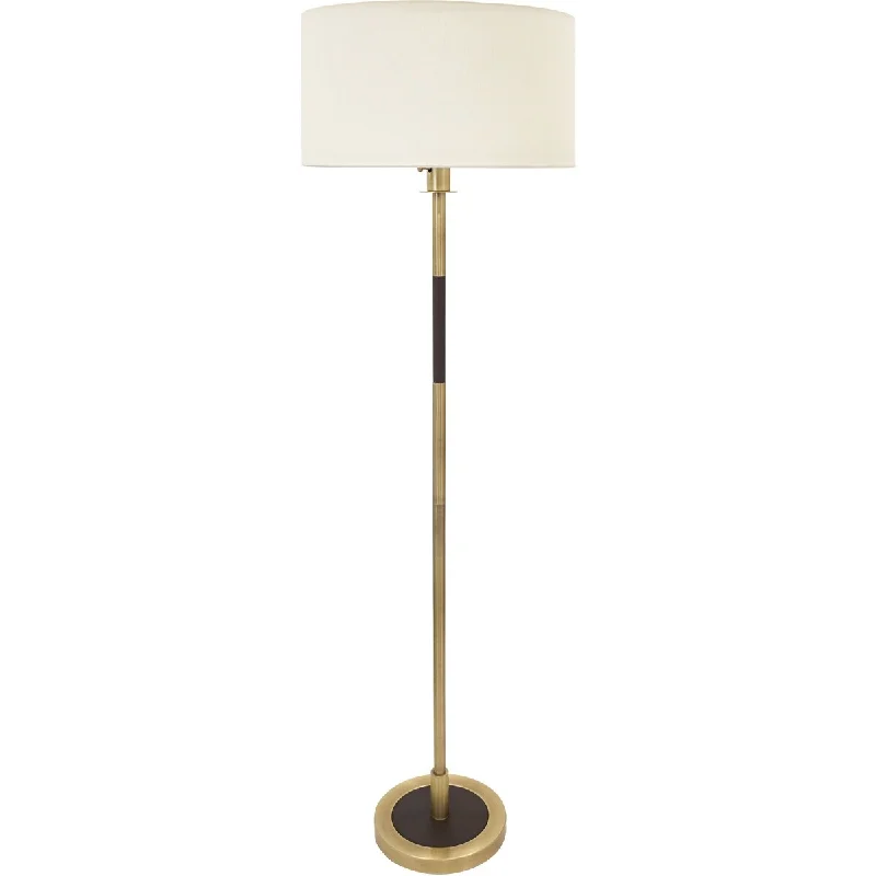 Wood Floor Lamp with Natural Grain for a Warm and Organic FeelHouse of Troy HU900AB One Light Floor Lamp Huntington Antique Brass - One Size Wood Floor Lamp with Natural Grain for a Warm and Organic FeelHouse of Troy HU900AB One Light Floor Lamp Huntington Antique Brass - One Size