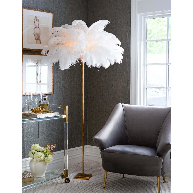 Bohemian Inspired Floor Lamp for Eclectic Home DecorJosephine Feather Floor Lamp By Regina Andrew Bohemian Inspired Floor Lamp for Eclectic Home DecorJosephine Feather Floor Lamp By Regina Andrew