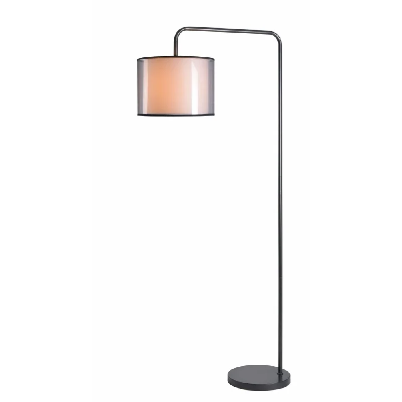 Dimmable Floor Lamp for Adjustable Lighting AmbianceLuca 69-inch Graphite Arc Lamp