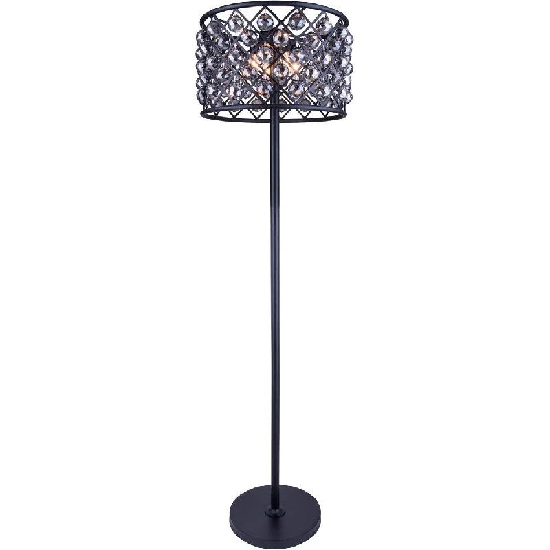 Fabric Floor Lamp with a Linen Shade for a Relaxed AestheticMadison 4 light Matte Black Floor LampSilver Shade (Grey) Royal Cut C - One Size Fabric Floor Lamp with a Linen Shade for a Relaxed AestheticMadison 4 light Matte Black Floor LampSilver Shade (Grey) Royal Cut C - One Size
