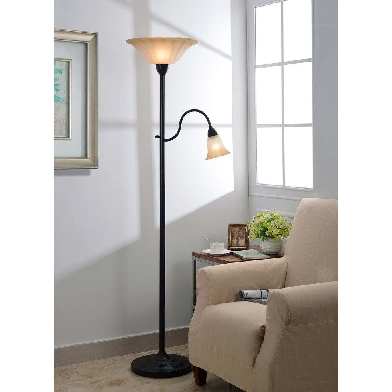Fabric Floor Lamp with a Linen Shade for a Relaxed AestheticManchester Mother and Son Torchiere - Black Fabric Floor Lamp with a Linen Shade for a Relaxed AestheticManchester Mother and Son Torchiere - Black