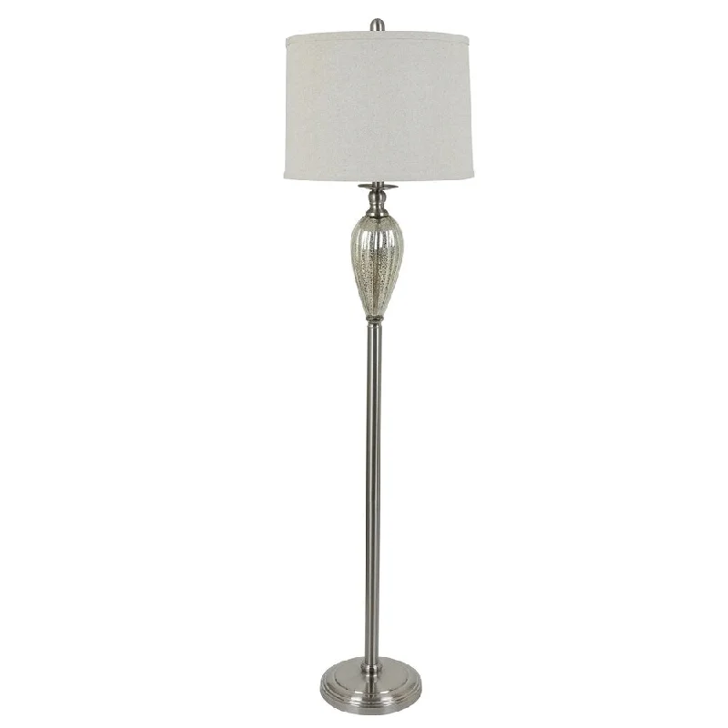 Marble Base Floor Lamp for a Touch of LuxuryMetal and Glass 57-inch Floor Lamp - N/A Marble Base Floor Lamp for a Touch of LuxuryMetal and Glass 57-inch Floor Lamp - N/A