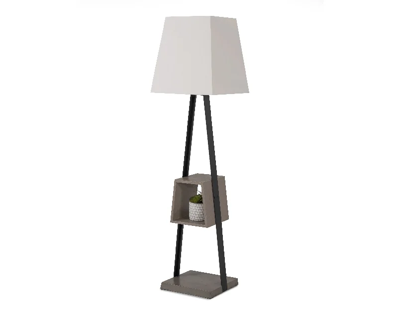 Wood Floor Lamp with Natural Grain for a Warm and Organic FeelModrest Cortez Modern Black Metal & Faux Concrete Floor Lamp Wood Floor Lamp with Natural Grain for a Warm and Organic FeelModrest Cortez Modern Black Metal & Faux Concrete Floor Lamp